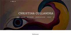 Desktop Screenshot of christinacollandra.com